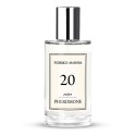 FM 20 dámsky parfum s feromónmi 50 ml, inšpirovaný vôňou Elizabeth Arden - Red Door Velvet