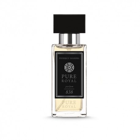 FM 838 Pure Royal pánsky parfum 50 ml, inšpirovaný vôňou Bvlgari - Wood Neroli