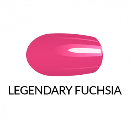 Lak na nechty Gel Finish - Legendary Fuchsia 11 ml